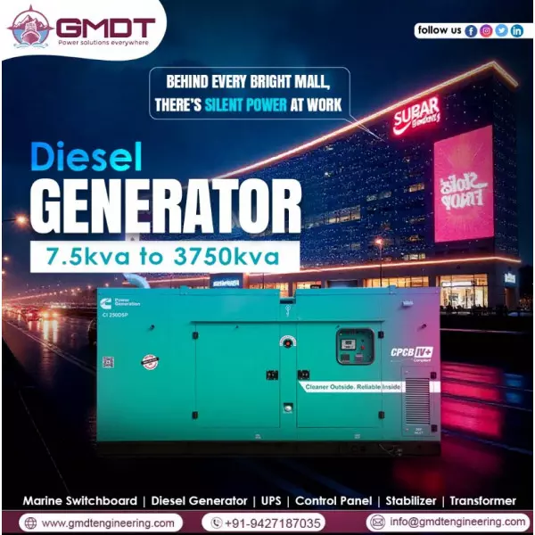 Buy Cummins 750kVA Silent Diesel Generator In Kenya