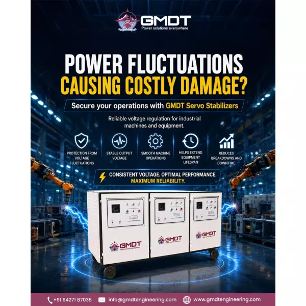 Servo Voltage Stabilizer For Manufacturing Plants Kenya