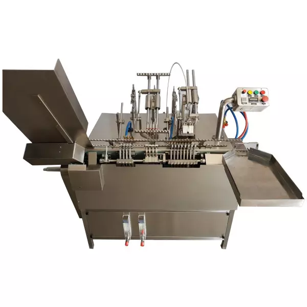 Automatic Slant Ampoule Filling And Sealing Machine