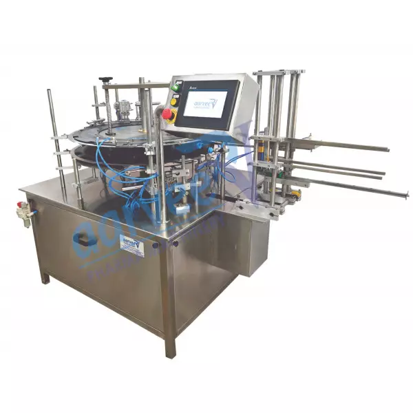 Vertical Cartoning Machine Operating In An Industrial Packaging Line