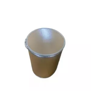 Stacked Paper Board Drums Ready For Shipment