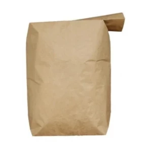 Valve Type Paper Bag Showing Self-closing Valve And Kraft Paper Material