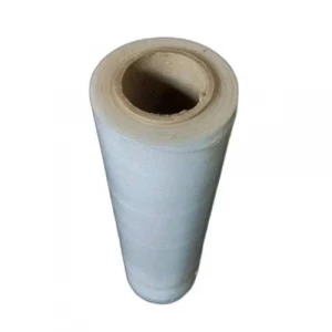 Rolls Of LDPE Stretch Film Stacked For Industrial Packaging