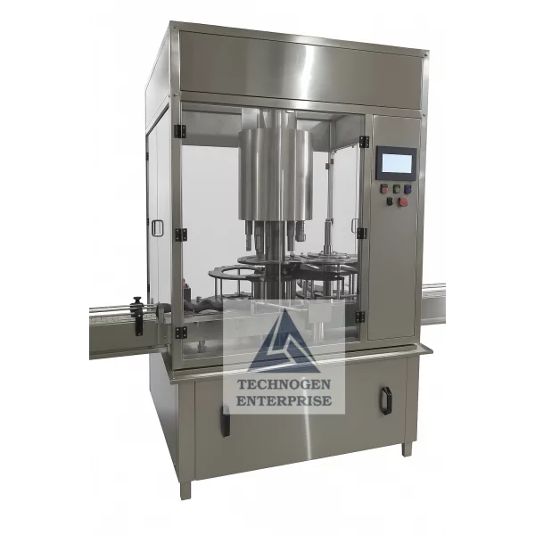 CGMP Pick And Place Screw Capping Machine