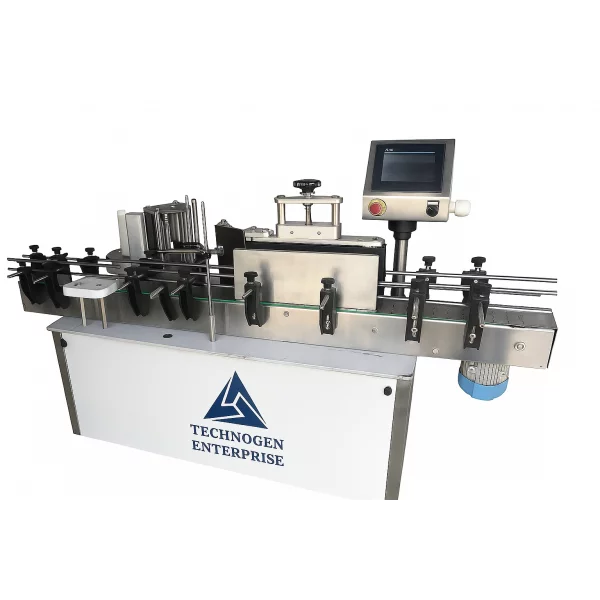 GMP Model Round Bottle Labeling Machine – Technogen Enterprise