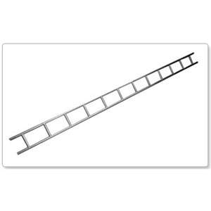 Aluminium Ladder Available For Hire Set Up Near A Construction Site