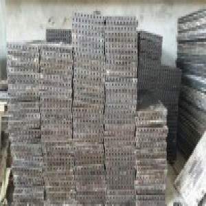 Plastic Wall Form Panels Stacked Ready For Rent At A Construction Site