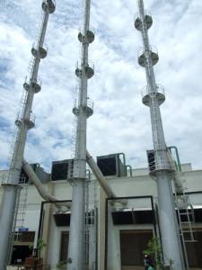 Vertical Fall Arrest System On Rigid Rail - Guardall I