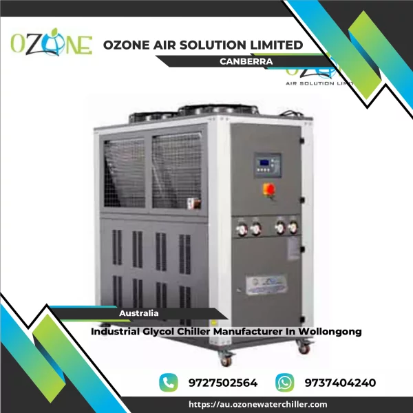 Industrial Glycol Chiller Manufacturer In Wollongong