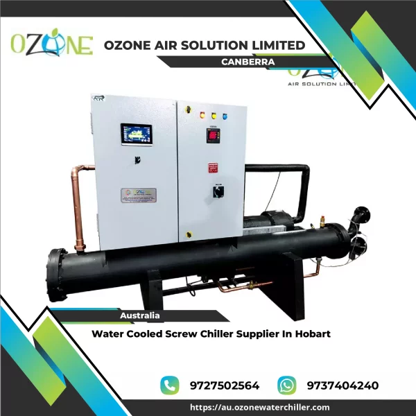 Water Cooled Screw Chiller Supplier In Hobart