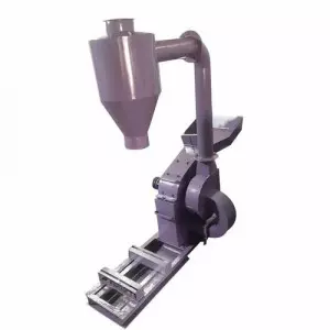 5 HP Blower Pulverizer Machine Showing Grinding Chamber And Motor Assembly