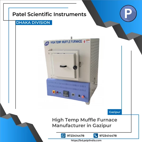 High Temperature Muffle Furnace Used In Laboratory Heating Applications