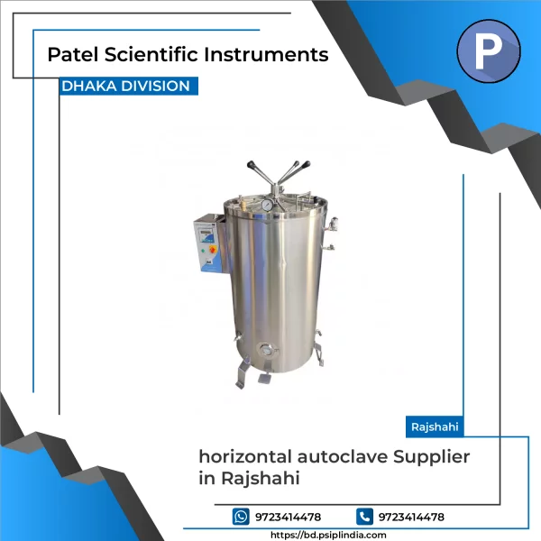 Horizontal Autoclave Machine Used For Sterilizing Laboratory Equipment