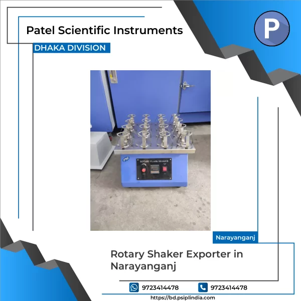 Rotary Shaker Laboratory Equipment Showing Control Panel And Platform