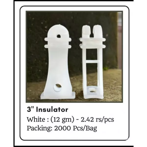 SOLAR FENCING PLASTIC INSULATOR