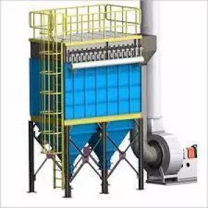 Industrial Air Pollution Control System Installed At Factory Site