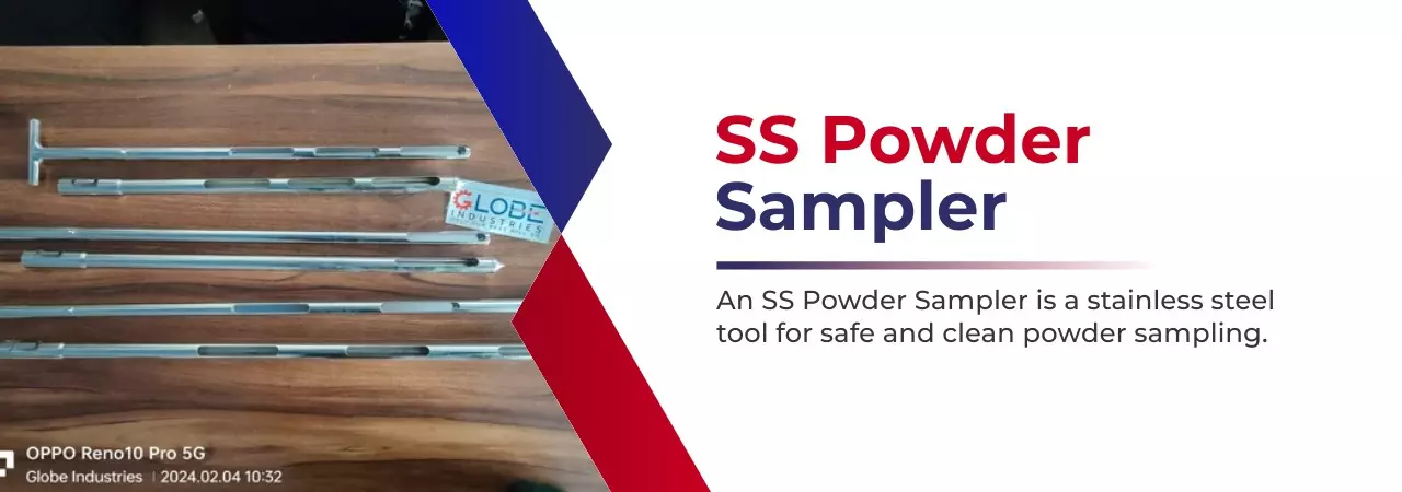 Stainless Steel Powder Sampler for pharma sampling use