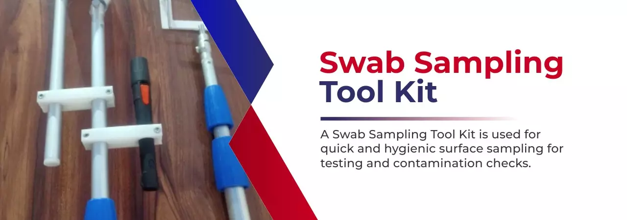 Swab Sampling Tool Kit for cleanroom validation