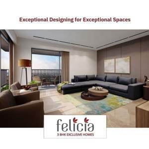 Felecia - Shastrinagar , Naranpura 3 BHK APPARTMENT