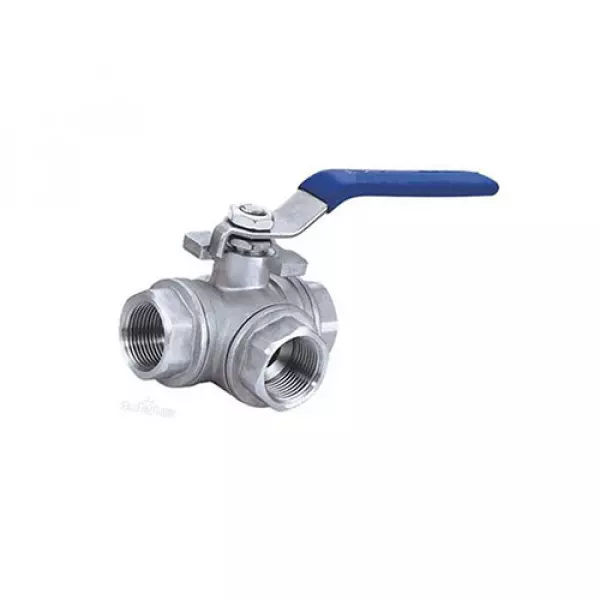 2016L Port Ball Valve 304 With Mounting Pad