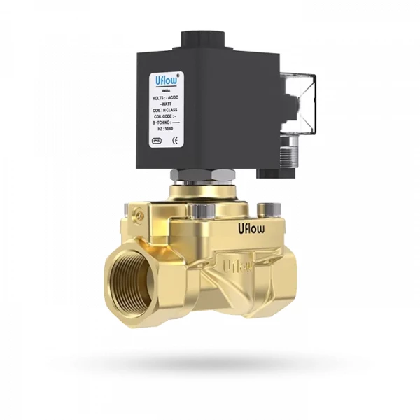 High Pressure Pilot Operated Diaphragm Type Solenoid Valve (NC / NO) - PBU Series