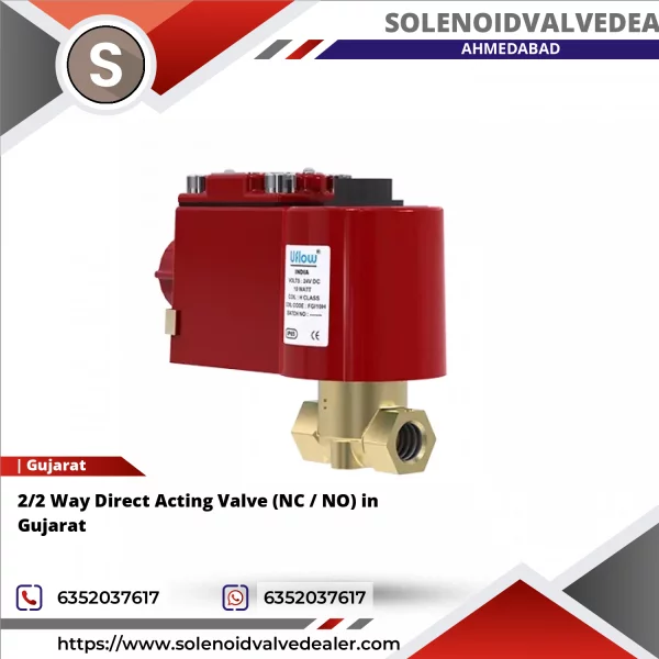 2/2 Way Direct Acting Valve (NC / NO) In Gujarat