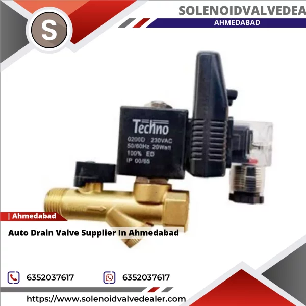 Auto Drain Valve Supplier In Ahmedabad