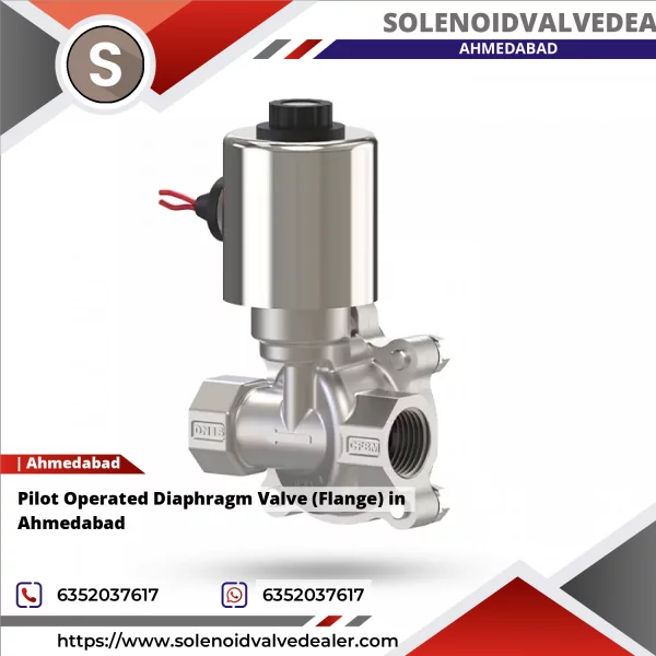 Pilot Operated Diaphragm Valve (Flange) In Ahmedabad