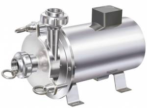 Stainless Steel Sanitary Pump Used In Hygienic Industrial Applications