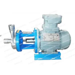 Sewage Submersible Pump Installed In Wastewater Treatment Facility