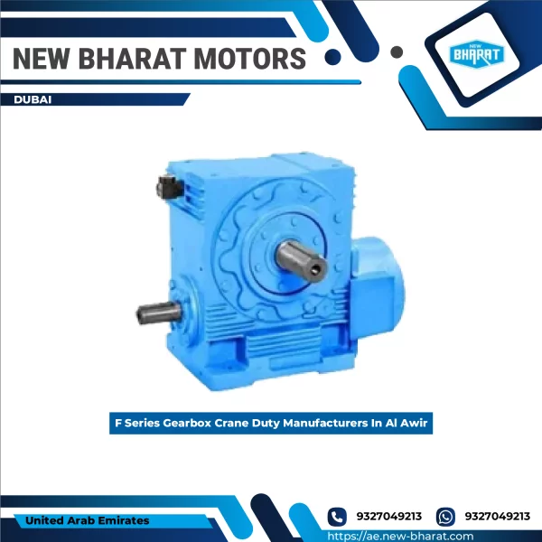 F Series Gearbox Crane Duty Manufacturers In Al Awir