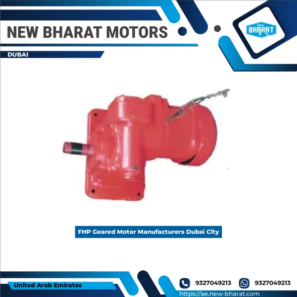 FHP Geared Motor Manufacturers Dubai City