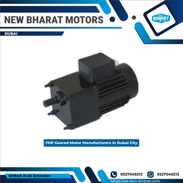 FHP Geared Motor Manufacturers In Dubai City