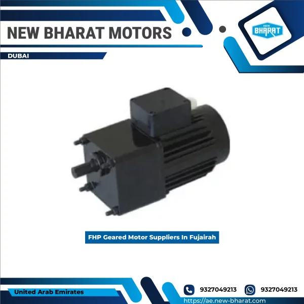 FHP Geared Motor Suppliers In Fujairah