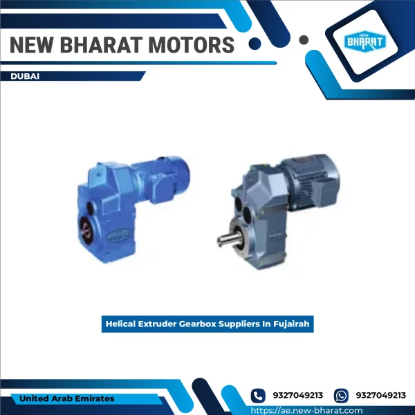 Helical Extruder Gearbox Suppliers In Fujairah