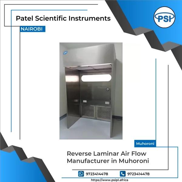 Reverse Laminar Air Flow System Installed In Laboratory Environment