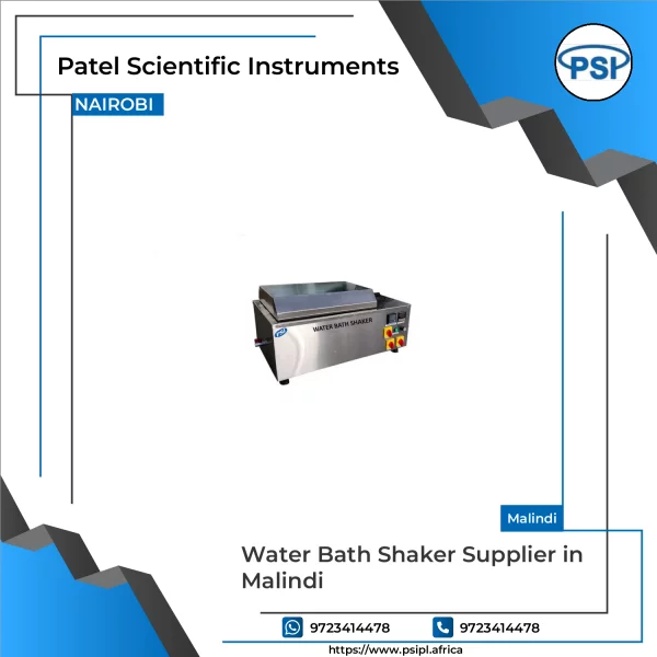 Water Bath Shaker Machine Showing Sample Containers Inside