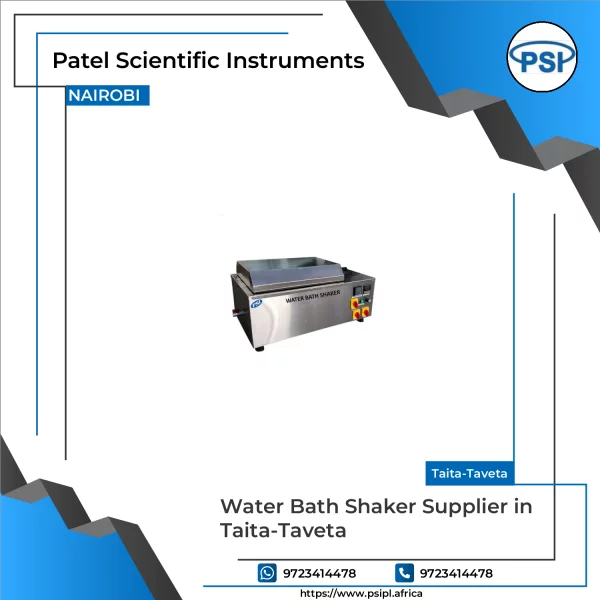 Water Bath Shaker With Digital Display Showing Temperature And Shaking Settings