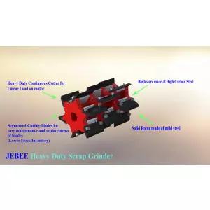 Scrap Grinder Rotor