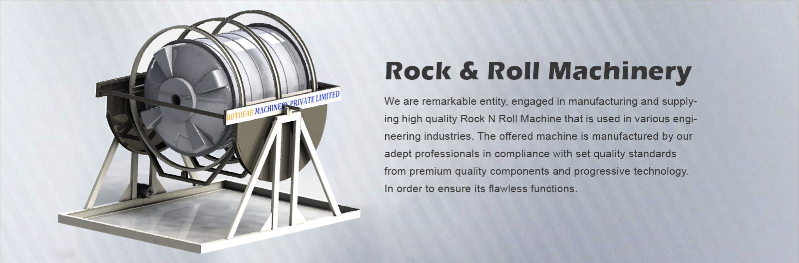Rotational Molding Machine: A large industrial machine used for rotational molding processes.