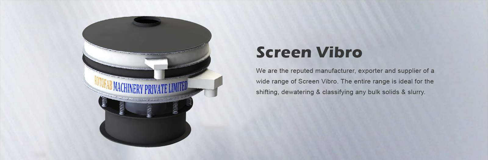 Vibrating screen machine with multiple layers for efficient material separation.