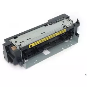 Close-up View Of A Laser Printer Fuser Assembly Showing Rollers And Heating Element