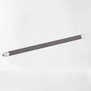 Close-up Of A Black Printer Magnet Roller Used In Laser Printers