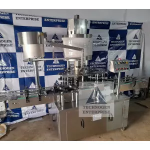 Automatic Rotary Bottle Screw Capping Machine
