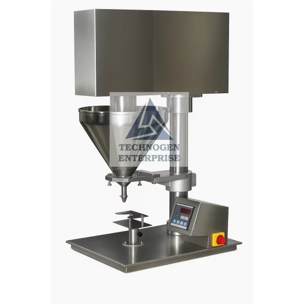 Table Top Auger Filler – Semi Automatic Powder Filling Machine By Technogen Enterprise