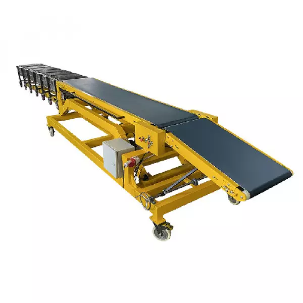 Bag Flattener Conveyor System Used For Preparing Bags Before Packing