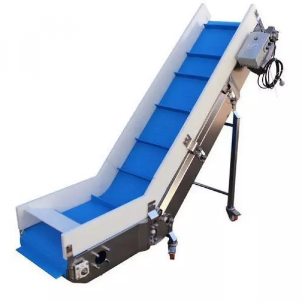 Carat Transfer Chain Conveyor System Installed In Industrial Setting