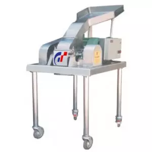 Close-up View Of Comminuting Mill Machine Used For Material Size Reduction