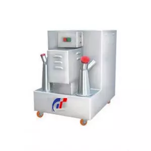 Dust Extractor Machine Installed In An Industrial Setting