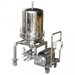 Industrial Filter Press Machine Operating With Solid Liquid Separation